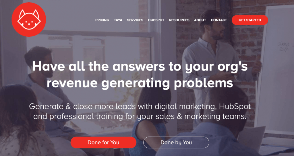 Example of a strong offer in the digital marketing space
