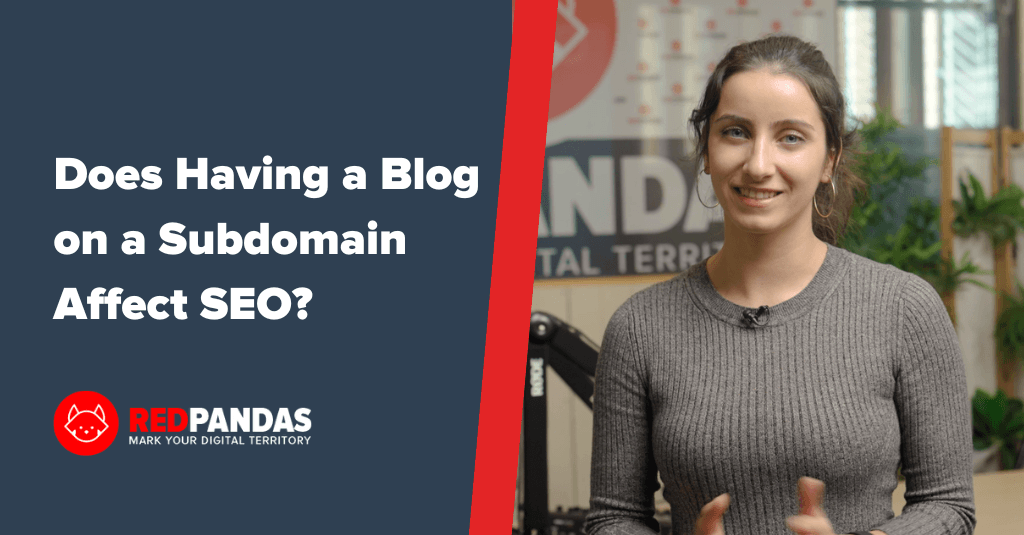Does having a blog on a subdomain affect SEO