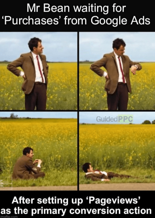 meme about purchasing from google ads