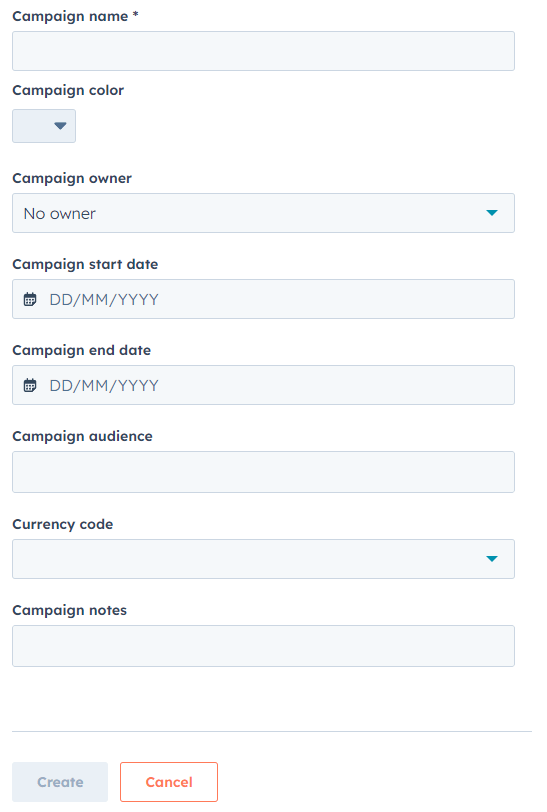 hubspot campaign