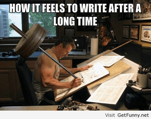 writing meme