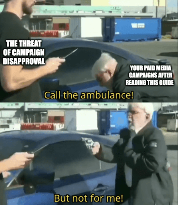 paid media campaign meme