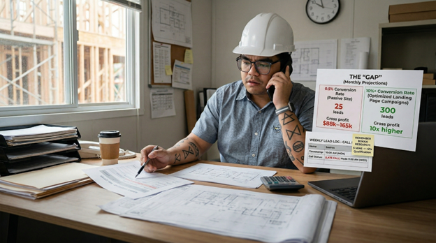 Construction Supervisor having problem with ads