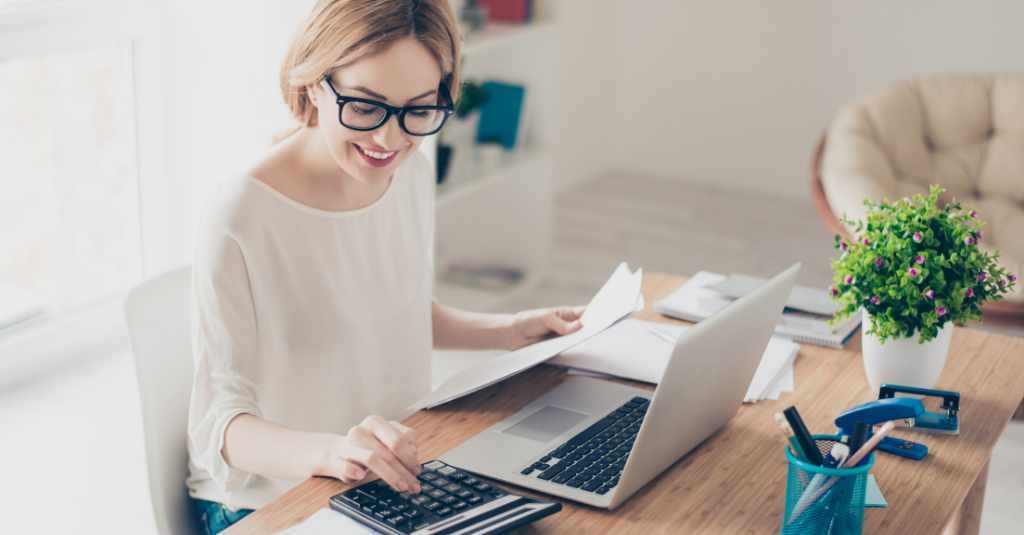 An accountant using HubSpot's All-New Revenue Hub
