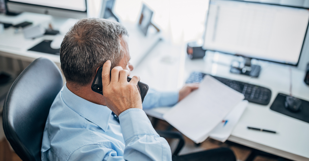 a person calling for HubSpot for Construction Sales Automation